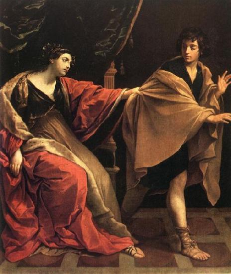 Guido Reni Joseph and Potiphar's Wife oil painting image